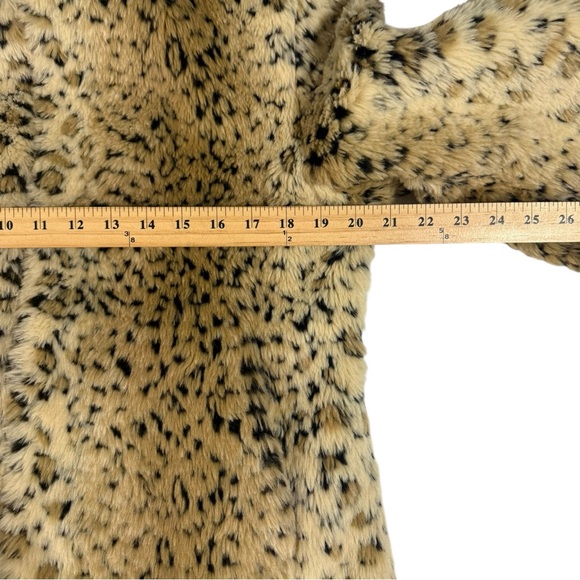 Giacca Tan Leopard Teddy Jacket - Picture 3 of 5